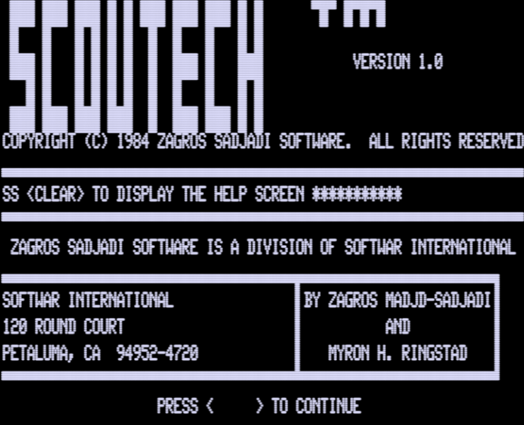 Screen shot